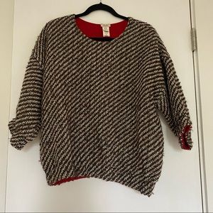 KENZO tweed top
